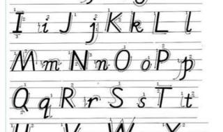 大写字母表26个格式 26个英文字母大小写的格式
